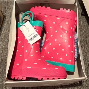 Carter's girls size 8 rain boots